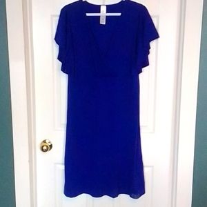 Avon Royal Blue Dress Size Lg